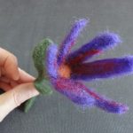 Felt flower