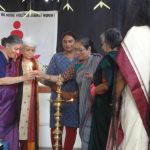 Activist women lighting the lamp at Tantidhatri