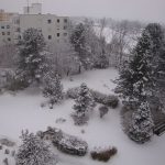 winter view from the balcony