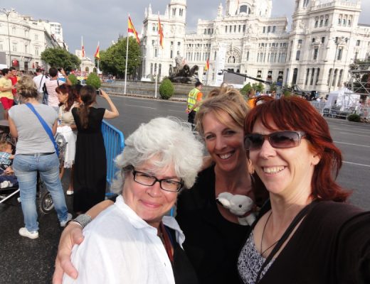 Tourists in Madrid